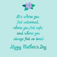 Hallmark Personalized Video Mothers Day Card for Grandma, Always at Home (Record Your Own Video Greeting)