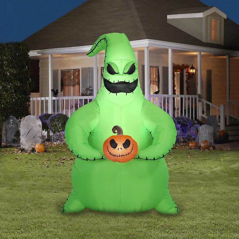 Oogie Boogie avec tête de citrouille Jack - Gonflable Décoration gonflable d'Halloween