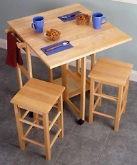 Winsome Suzanne 3-Pc Space Save Set, Natural