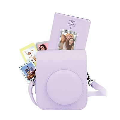 Trousse d’accessoires Mini Instax 12 Camera DP-FJ12-PRP Album photo de 16 pages pour Mini Instax 12