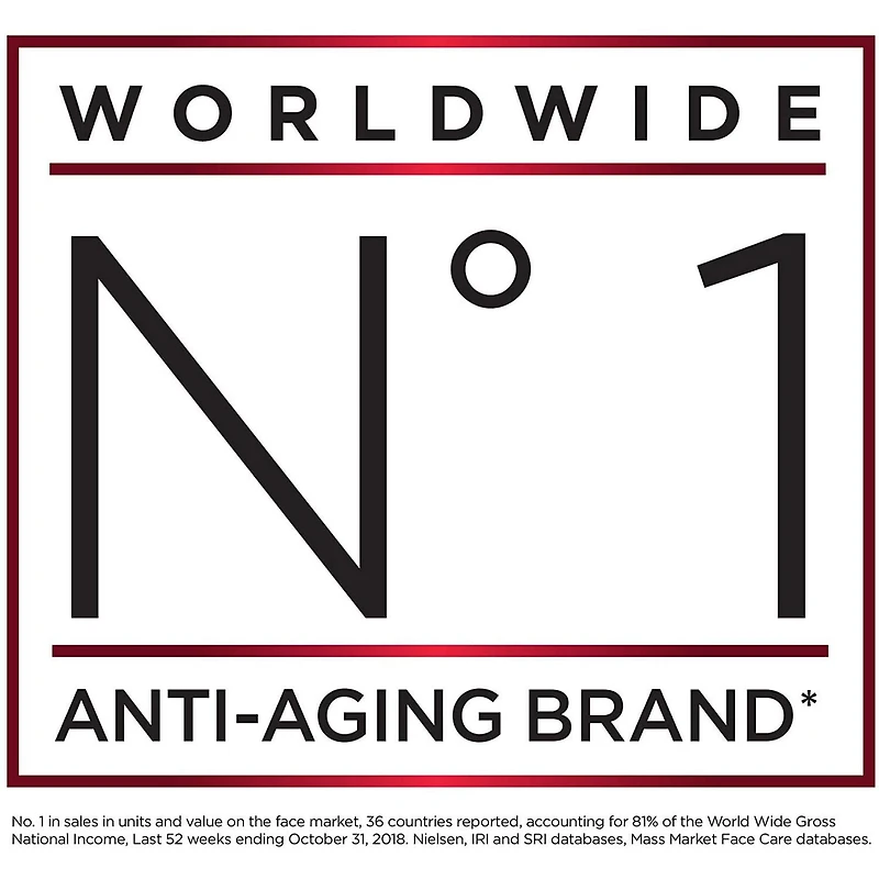 L'Oreal Paris Revitalift Crème de yeux pour le visage Hydratant avec acide hyaluronique, sans parfum, sans alcool, 30mL Crème pour les yeux et visage