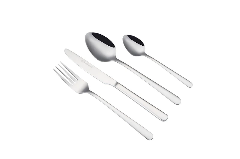 Oslo 18/0 Stainless Steel 16 Piece Flatware Set, Service for 4