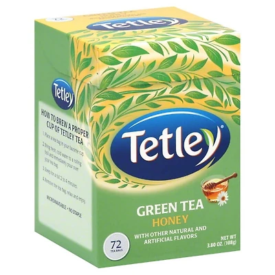 TETLEY GRN TEA HONEY - FRENCH