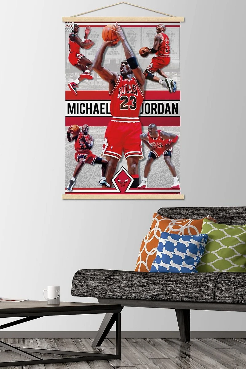 Michael Jordan - Collage Wall Poster, 22.375" x 34"