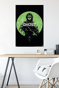 Call of Duty: Modern Warfare 2 - Ghost Emblem Wall Poster, 22.375" x 34"