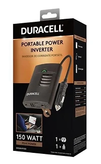Duracell® Onduleur portatif de 150 watts