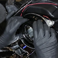 Oden 50ct Gants nitrile très résistants 50 gants