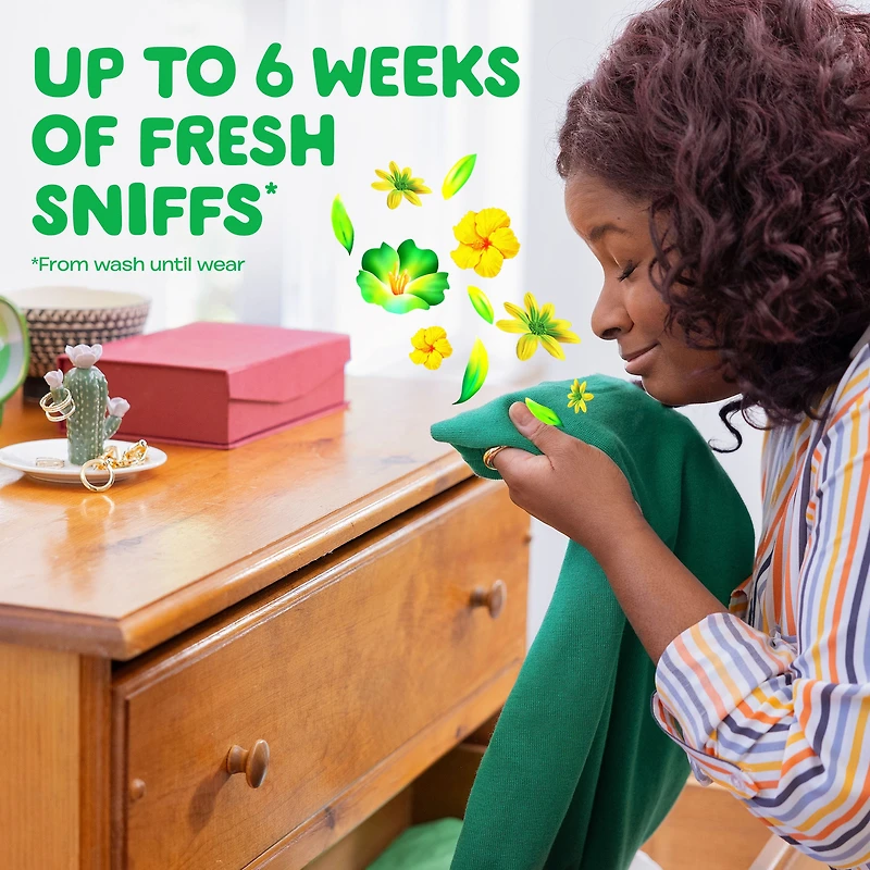 Détergent à lessive liquide Gain, parfum Original, 5,44L, 128 brassées, fraîcheur et élimination des odeurs, détergent à lessive liquide, compatible avec les laveuses HE 5.44L