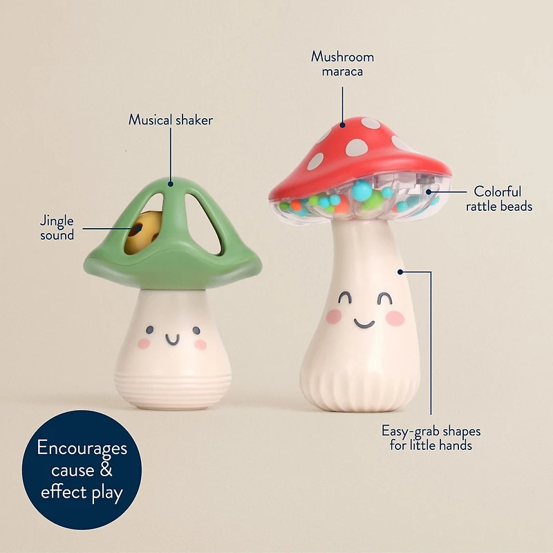Itzy Ritzy Mini Maraca Set, Rattle set