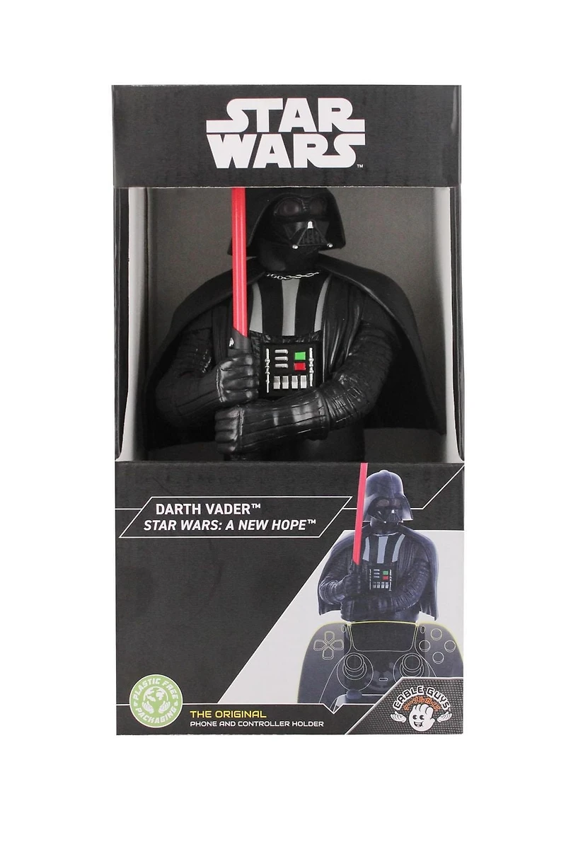 Exquisite Gaming Star Wars: Darth Vader A New Hope Cable Guy Le Support De Téléphone Et De Contrôleur