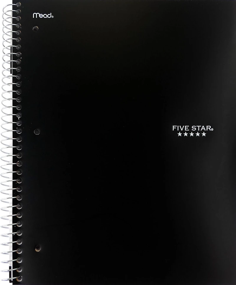Five Star® 3 Subject Blue Notebook, Notebook