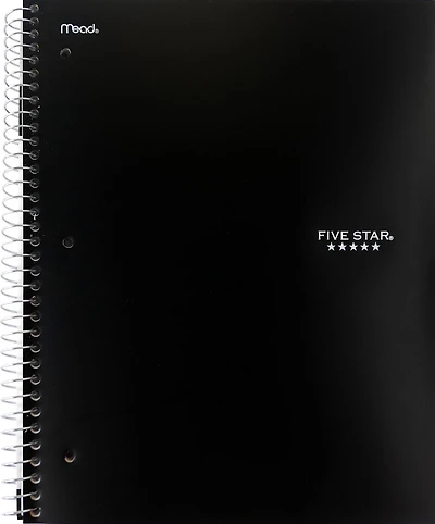 Five Star Cahier bleu 3 sujets Cahier