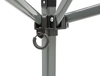 Quik Shade 11' x 11' Solo Steel 90 Square Feet of Shade Slant Leg Outdoor Pop-Up Canopy, Olive