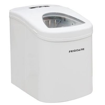 Machine à Glaçons Compacte de Comptoir Frigidaire avec Capacité de Production de 26 lb par Jour - Blanc