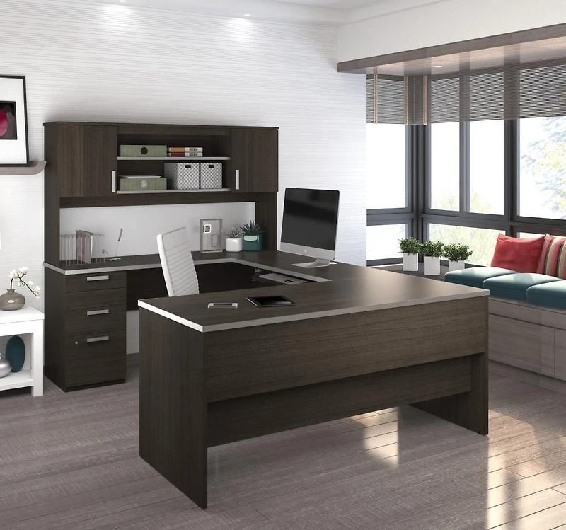 Bestar Ridgeley U-Shaped Desk