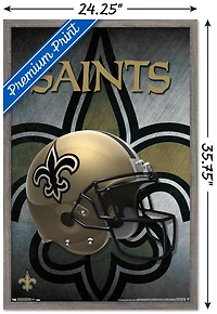 NFL New Orleans Saints - Helmet 16 Wall Poster