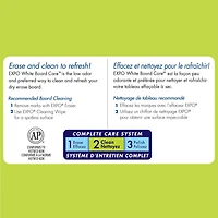 Lingettes pour effaçage à sec EXPO pour tableaux blancs