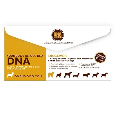 DNA My Dog Canine Breed Identification Test.