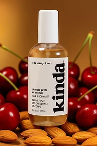 PB ParfumsBelcam KINDA I’m Toasty & Tart Brume Corps & Cheveux, Cerise et Amande Douces avec Rose et Prune, 255 ml