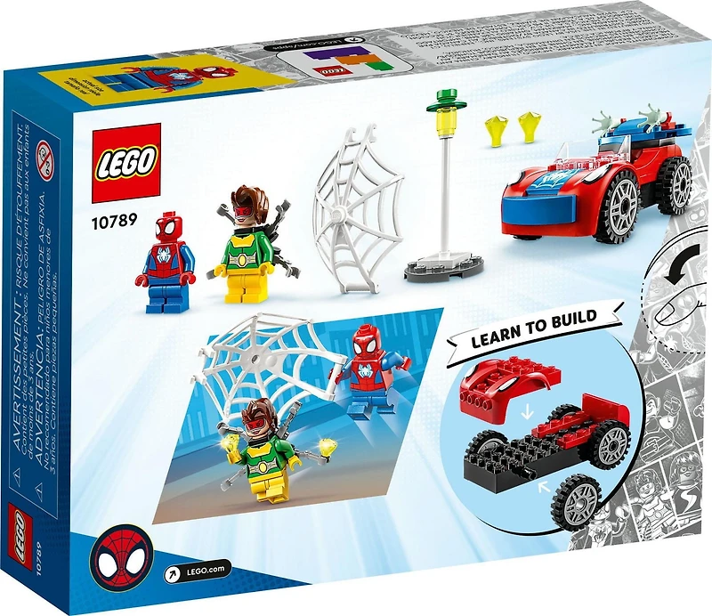 LEGO Spidey La voiture de Spider-Man et Doc Ock 10789 Ensemble de construction (48 pièces) Comprend 48 pièces, 4+ ans