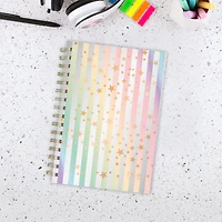 Agenda scolaire hebdomadaire et mensuel format petit Mead® Fun Stripes 2026‑2027