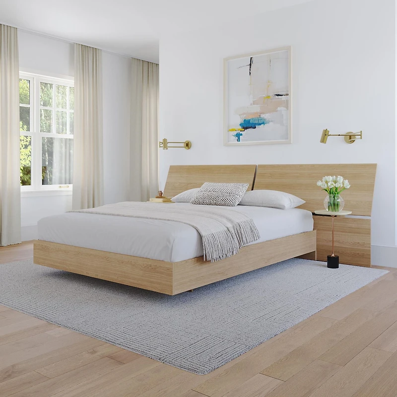 Nexera Queen Size Panoramic Headboard