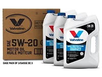 Valvoline Daily Protection 5W20 Synthetic Blend Motor Oil 3X5L