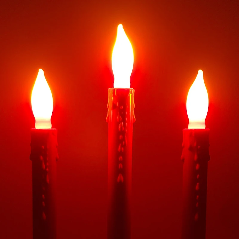 Holiday Time Set of 3 Candle Flame Bulbs