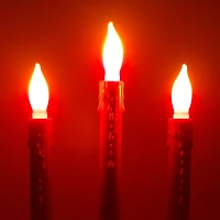Holiday Time Set of 3 Candle Flame Bulbs