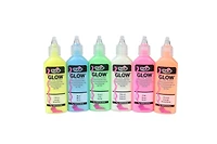 Tulip 1.25 fl oz Dimensional Fabric Paint 6 Pack Glow In The Dark, Dimensional fabric paint