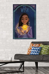 Disney Wish - Asha & Star Wall Poster, 22.375" x 34"