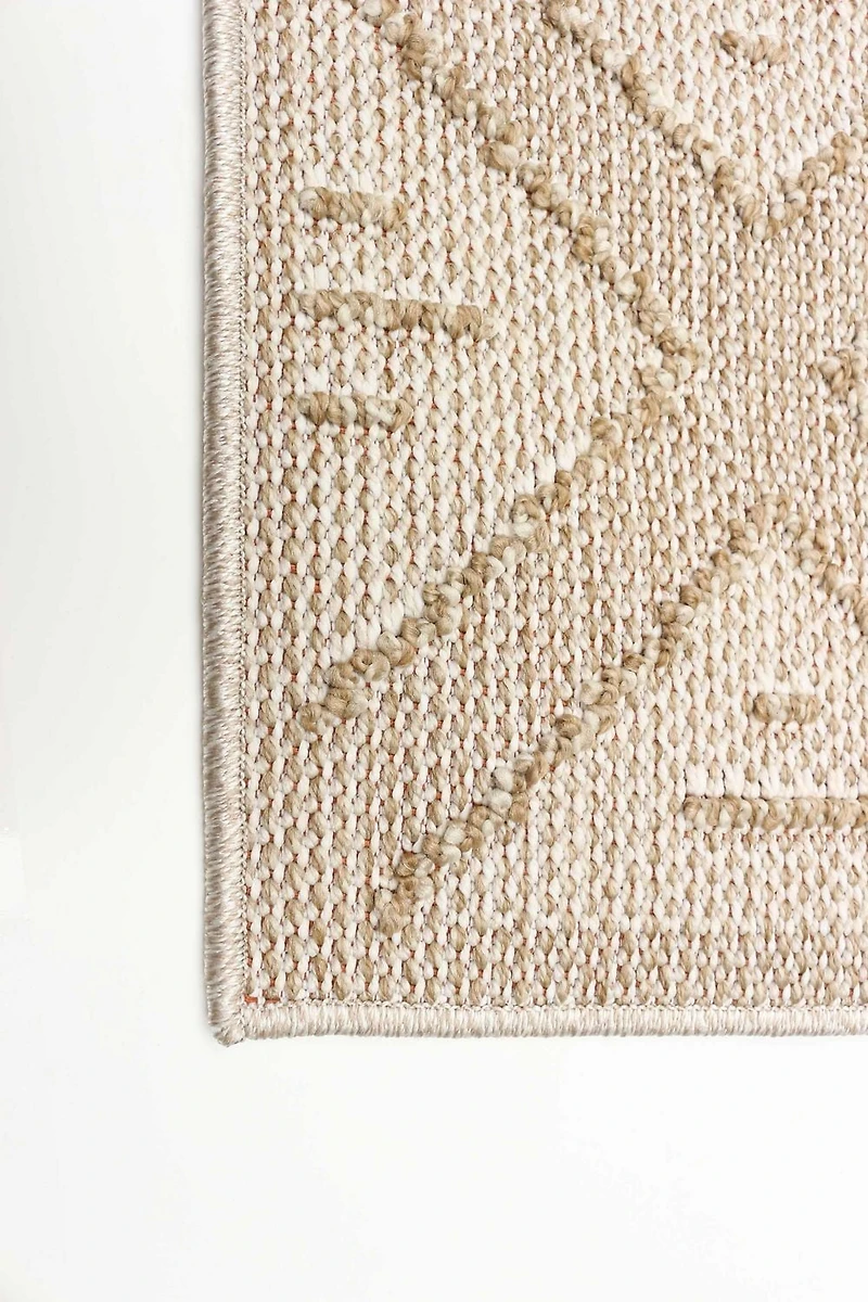 ECARPET Jute Style Area Rug for Bedroom, Living Room, Dining Room Tosca Collection