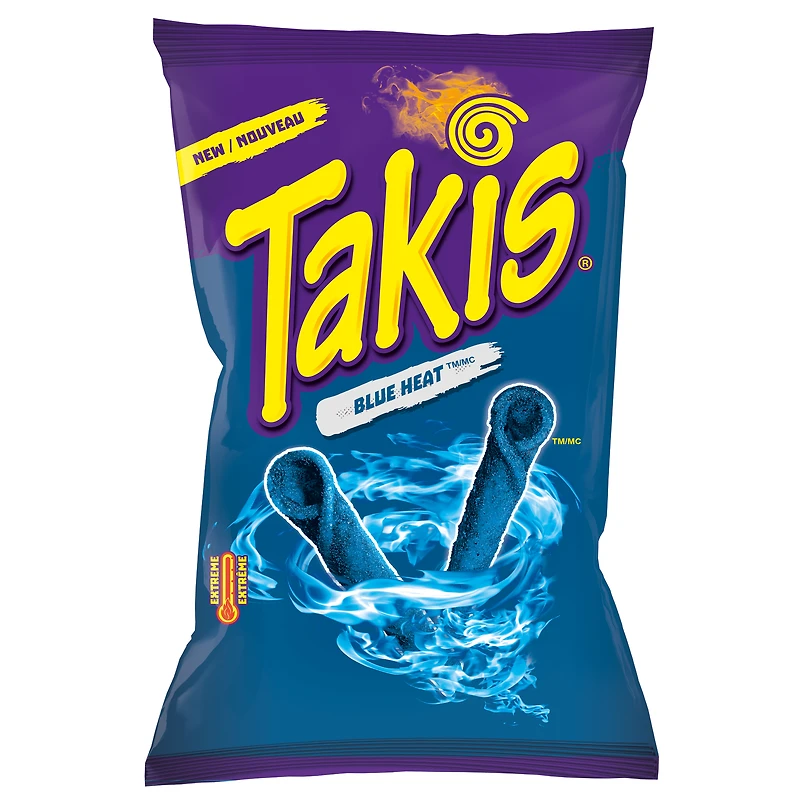 Chips tortilla roulées TakisMD Bleu brûlantᴹᶜ 260 G