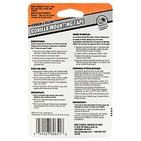 Tough & Clear Mounting Tape, 60in