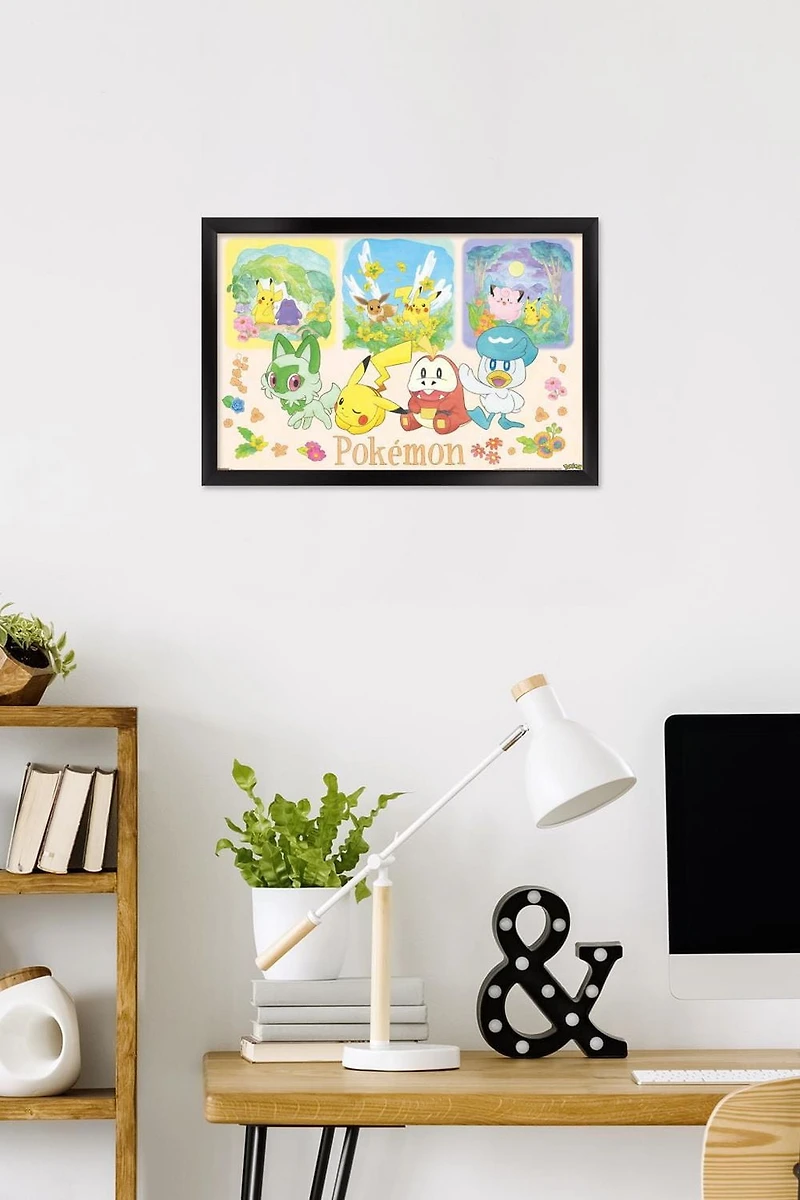 Pokémon: One Scene - Group Wall Poster