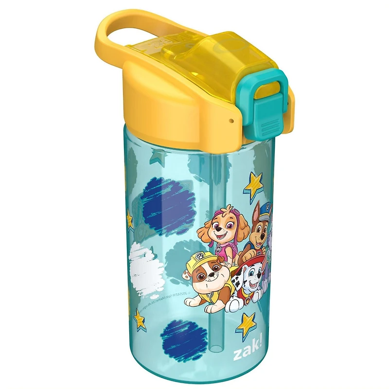 Zak Designs Bluey 16oz Jubilee Straw Bottle, Bluey 16oz Jubilee Bottle
