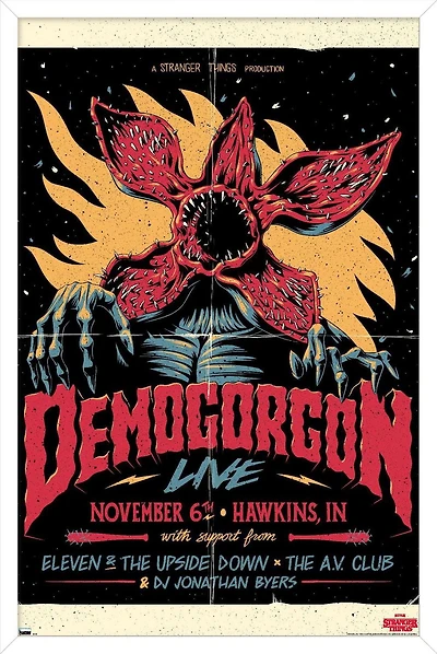Netflix Stranger Things - Demogorgon Live Wall Poster