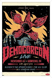 Netflix Stranger Things - Demogorgon Live Wall Poster