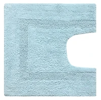 Fabstyles Basix Soft & Absorbent Reversible Cotton Bath Rug Set of 2