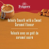 Folgers Caramel Drizzle K-Cup Coffee Pods 30 Count, 30 K-Cup Pods, 240 Grams