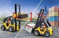 Playmobil Forklift truck with cargo