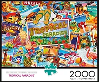 Buffalo Games Le puzzle Two Thousand Piece Collection Tropical Paradise en 2000 pièces