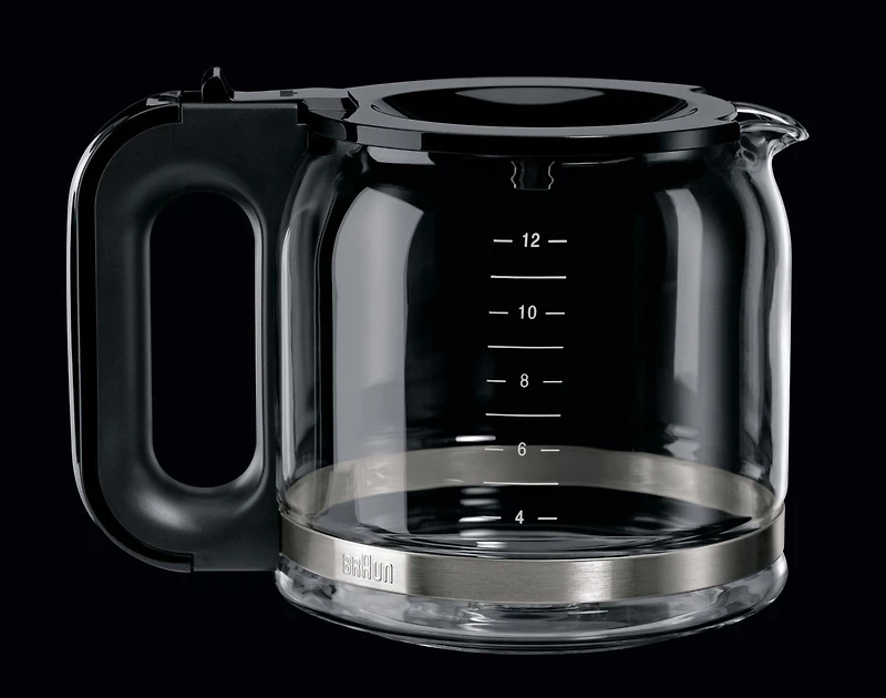 Braun Glass Carafe - 12-Cup - BRSC005