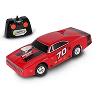 Voiture radiocommandée Dodge Charger NKOK 1970 Rouge/Noir 1:24