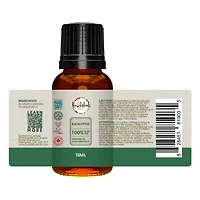 Buhbli Brands – Huile Essentielle d’Eucalyptus 100 % Pure, 15 ml Certifié biologique