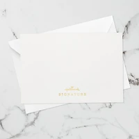 Carte de fête Signature en relief – Paper Wonder de Hallmark (Paris « Très Happy »)