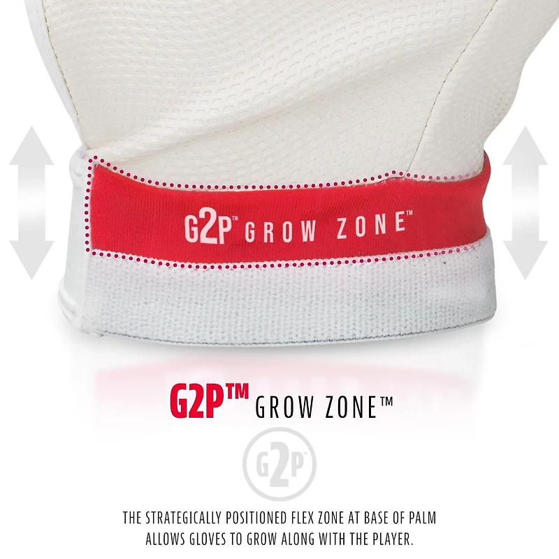 MLB Tee Ball M Grow to Pro Batting Glove Pair