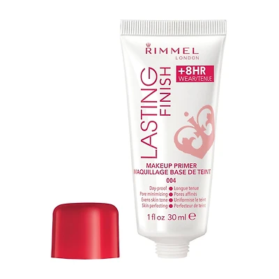 Rimmel Lasting Finish Primer, ultra lightweight, day-proof, minimises the appearance of pores, 100% Cruelty-Free
