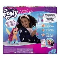 My Little Pony: A New Generation Sunny Starscout en rollers, jouet interactif de 22,5 cm avec télécommande, 50 réactions, lumières