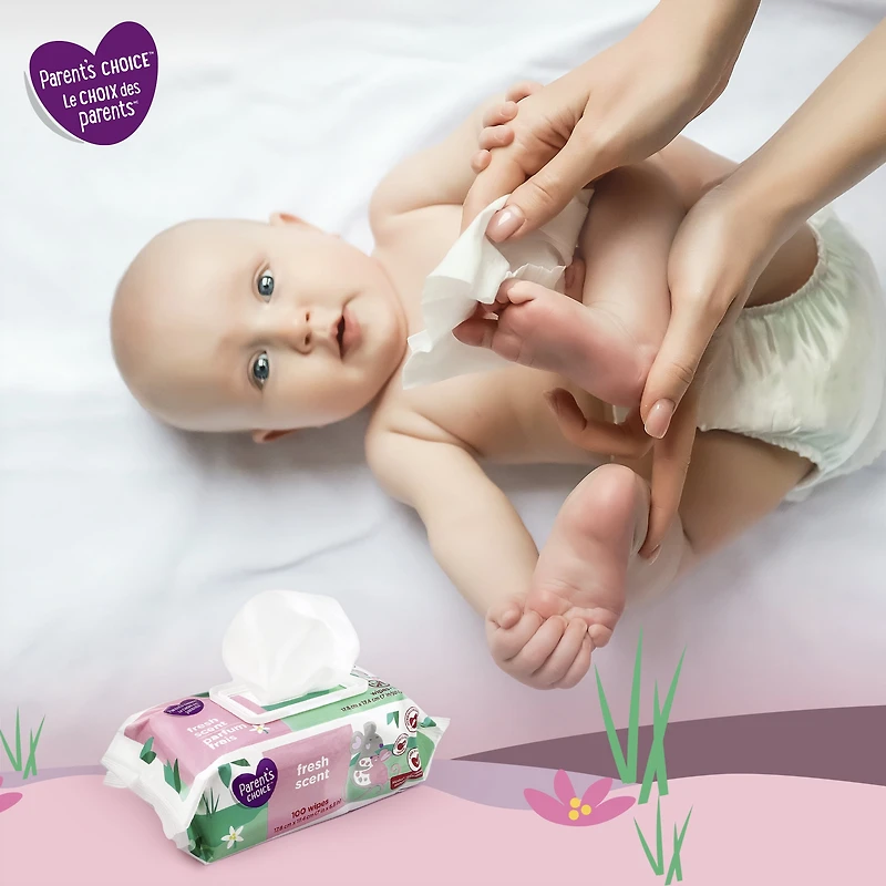 Parent’s Choice Fresh Scent Wipes, 400 Wipes